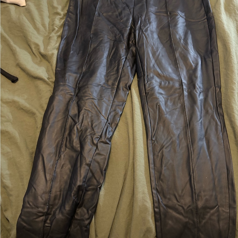 SHEIN Black Straight Leg Pants
